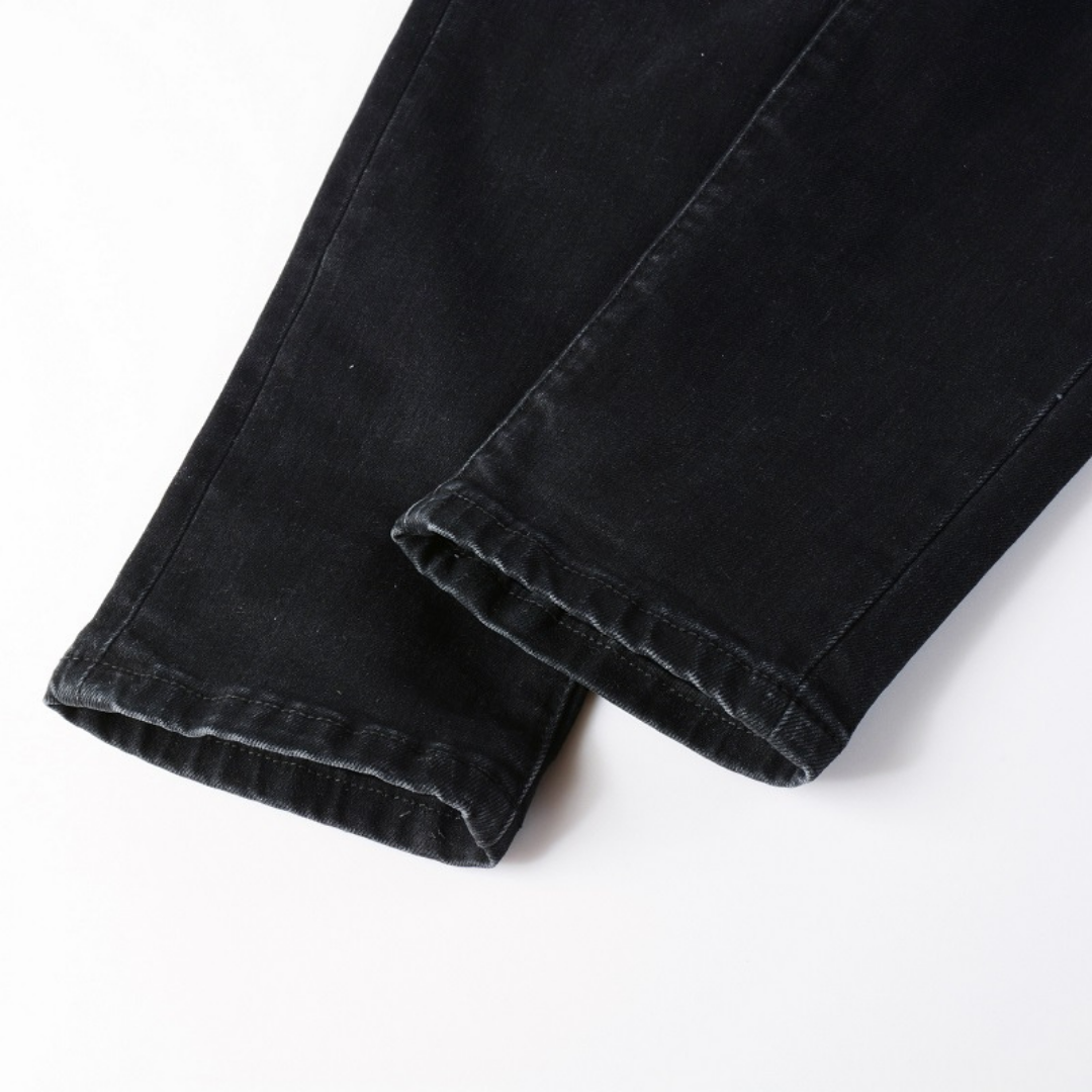 White Patch Jeans