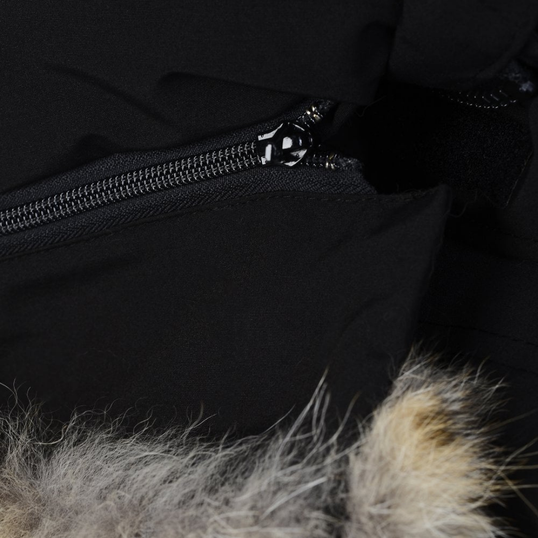 Langford Black Parka jacket