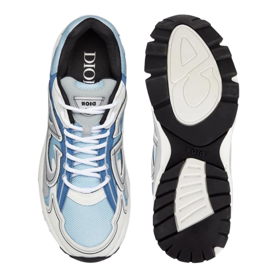 Shoes White Blue Grey