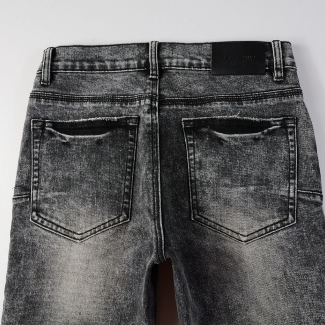 Grey Ripped Jeans