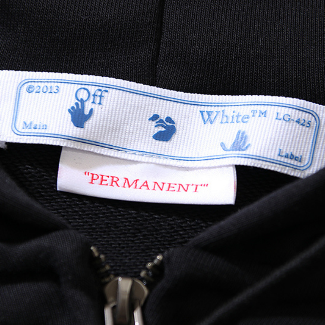 Monogram Zip Hoodie