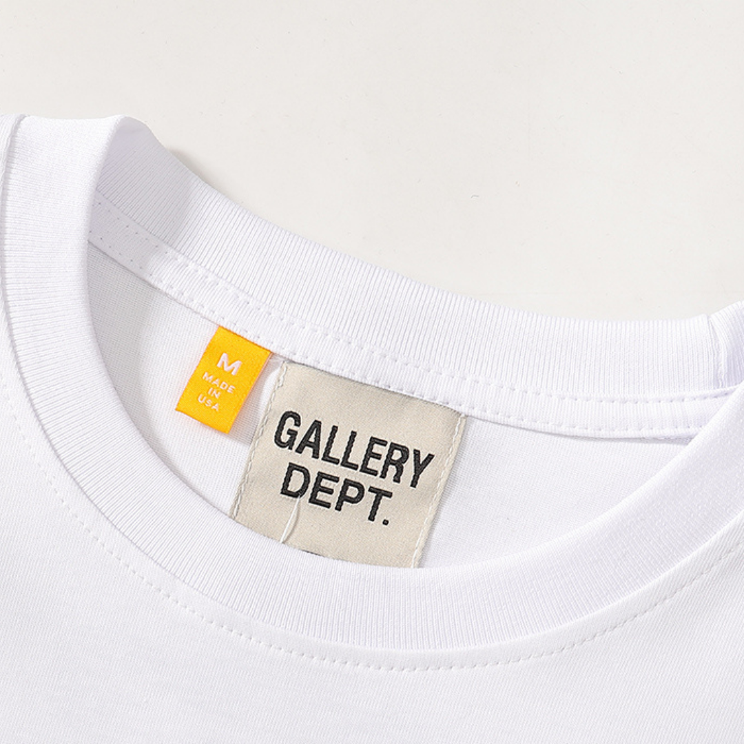 White blue T-shirt