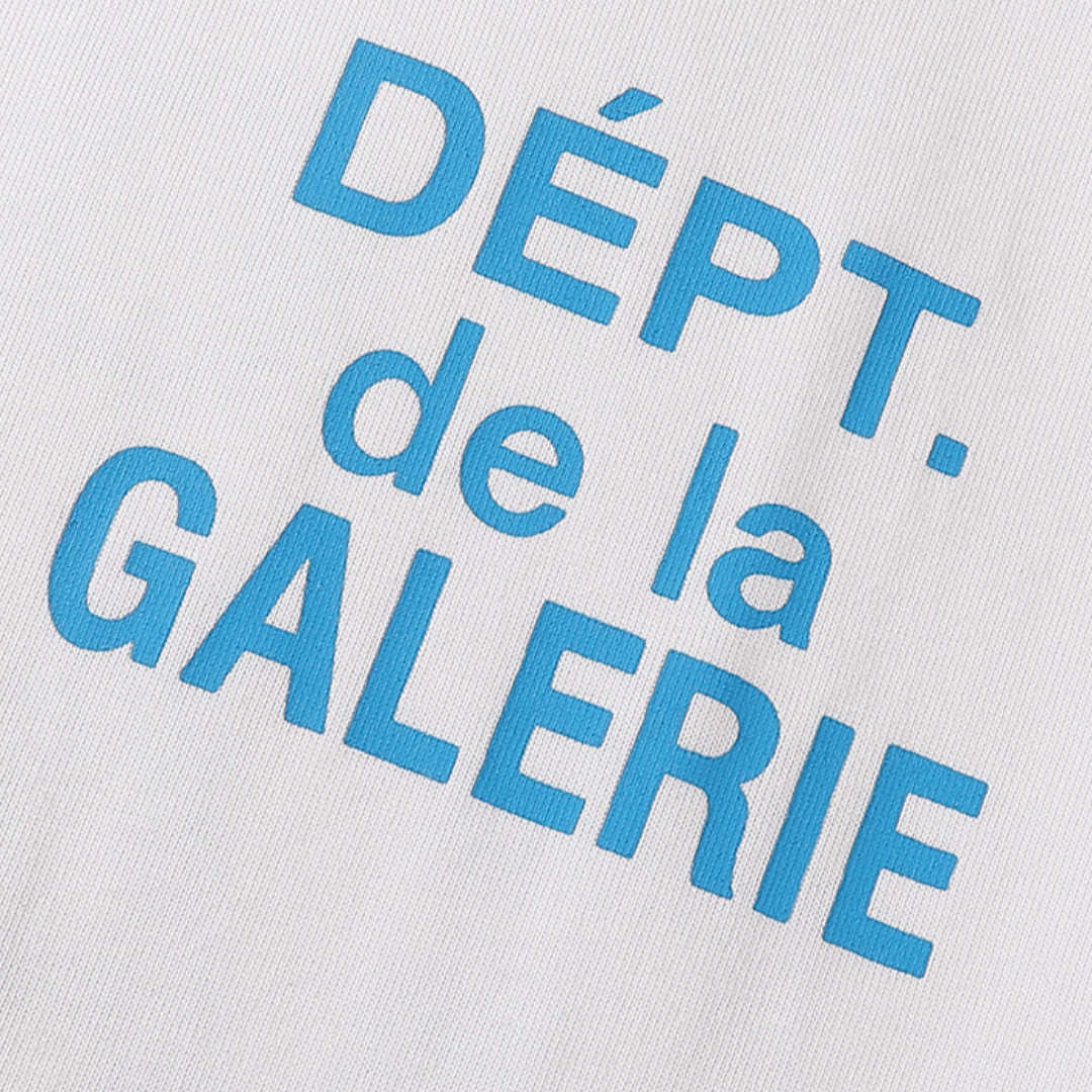 White blue T-shirt