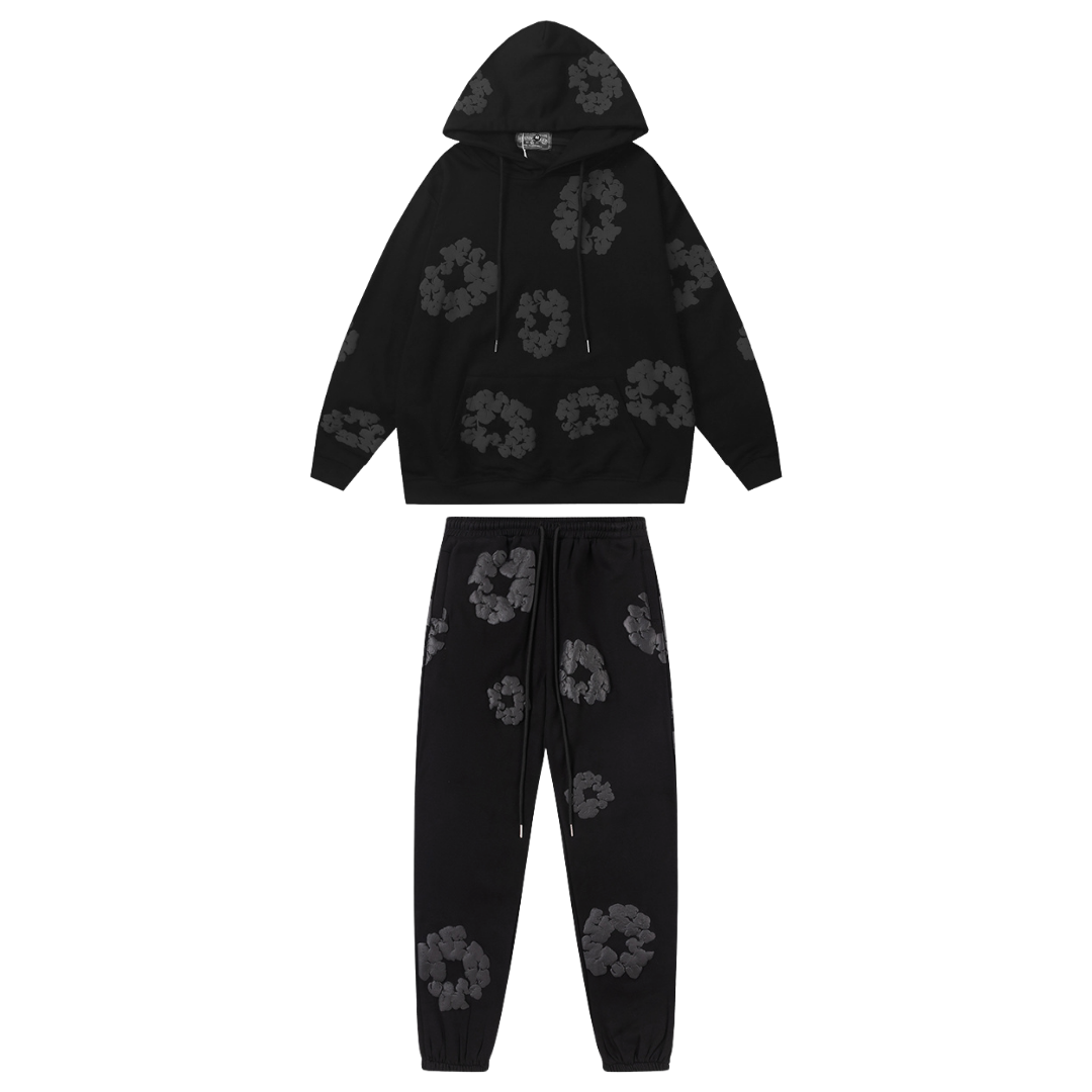 Full Black Tracksuit