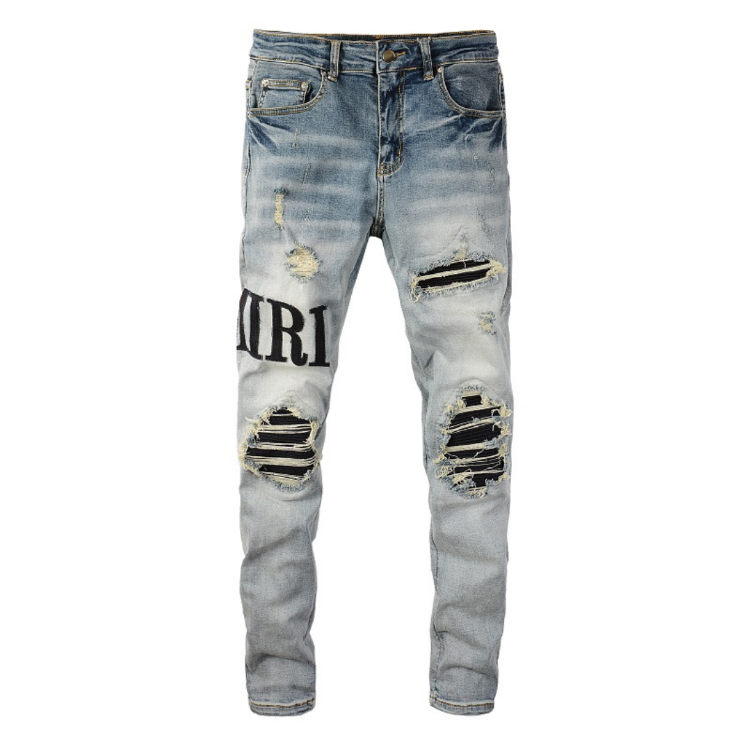 Black Logo Jeans