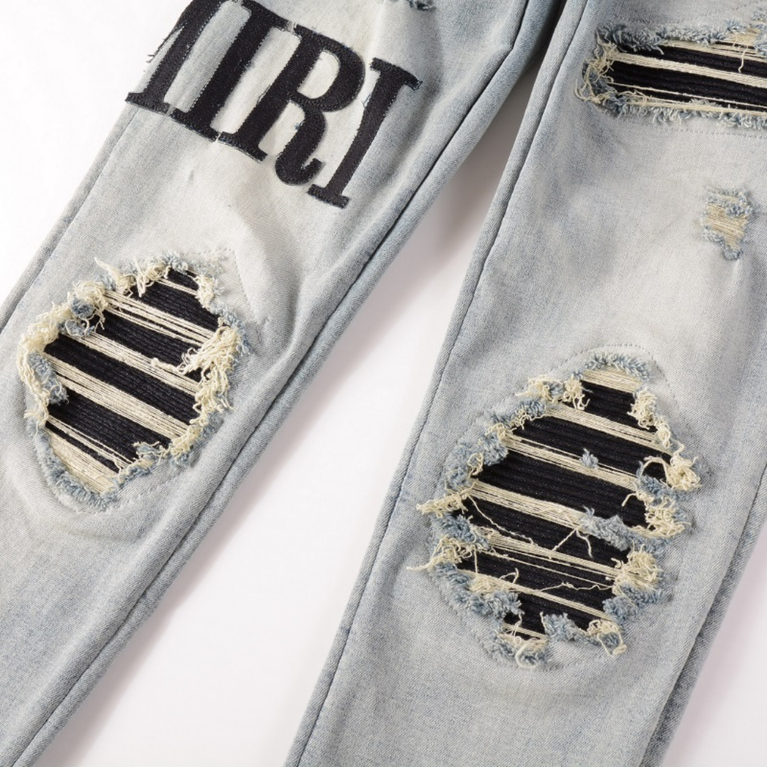Black Logo Jeans