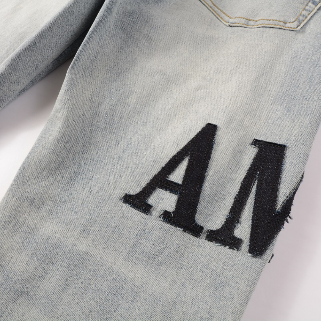 Black Logo Jeans