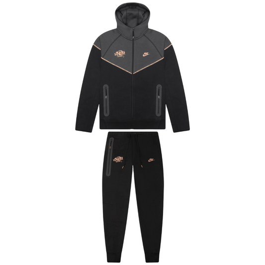Tech Black Tracksuit