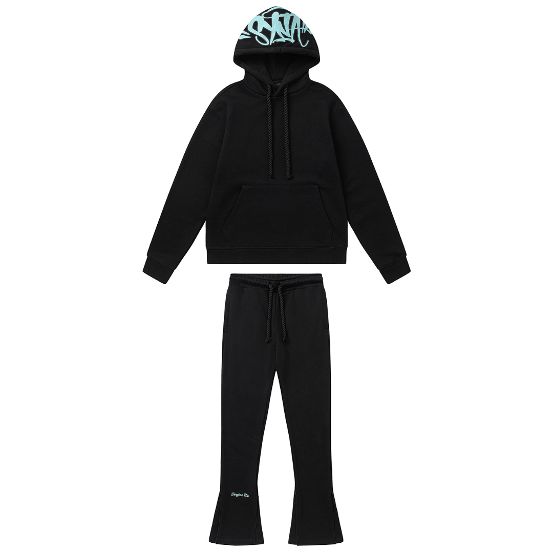 Black Blue Tracksuit