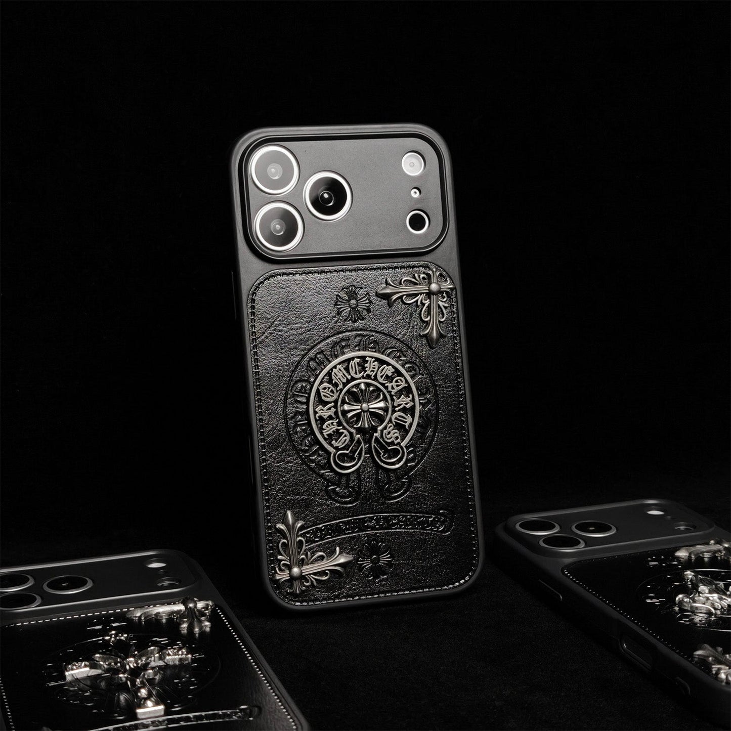 PHONE CASE HEART EMBOSSED