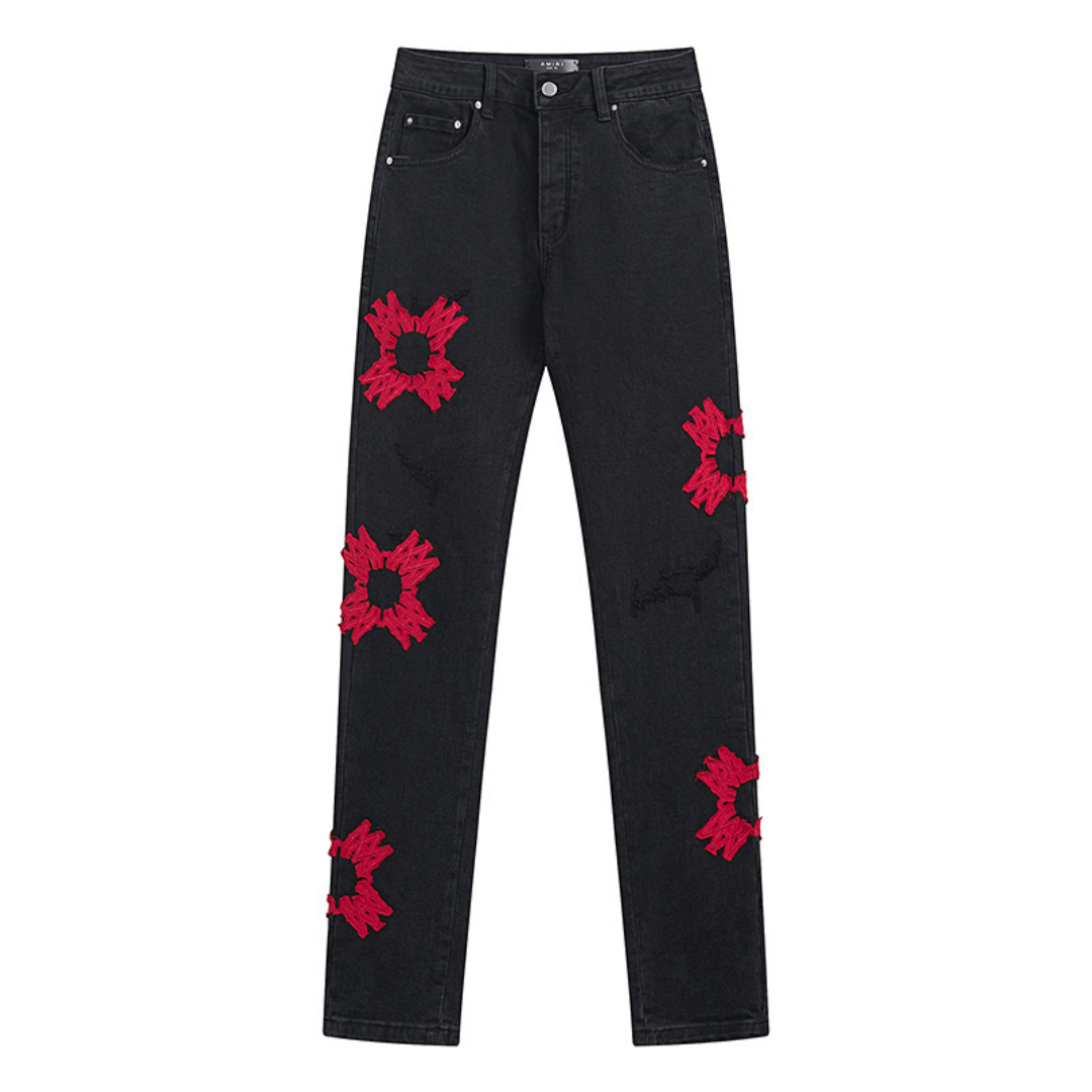Varsity Logo Jeans