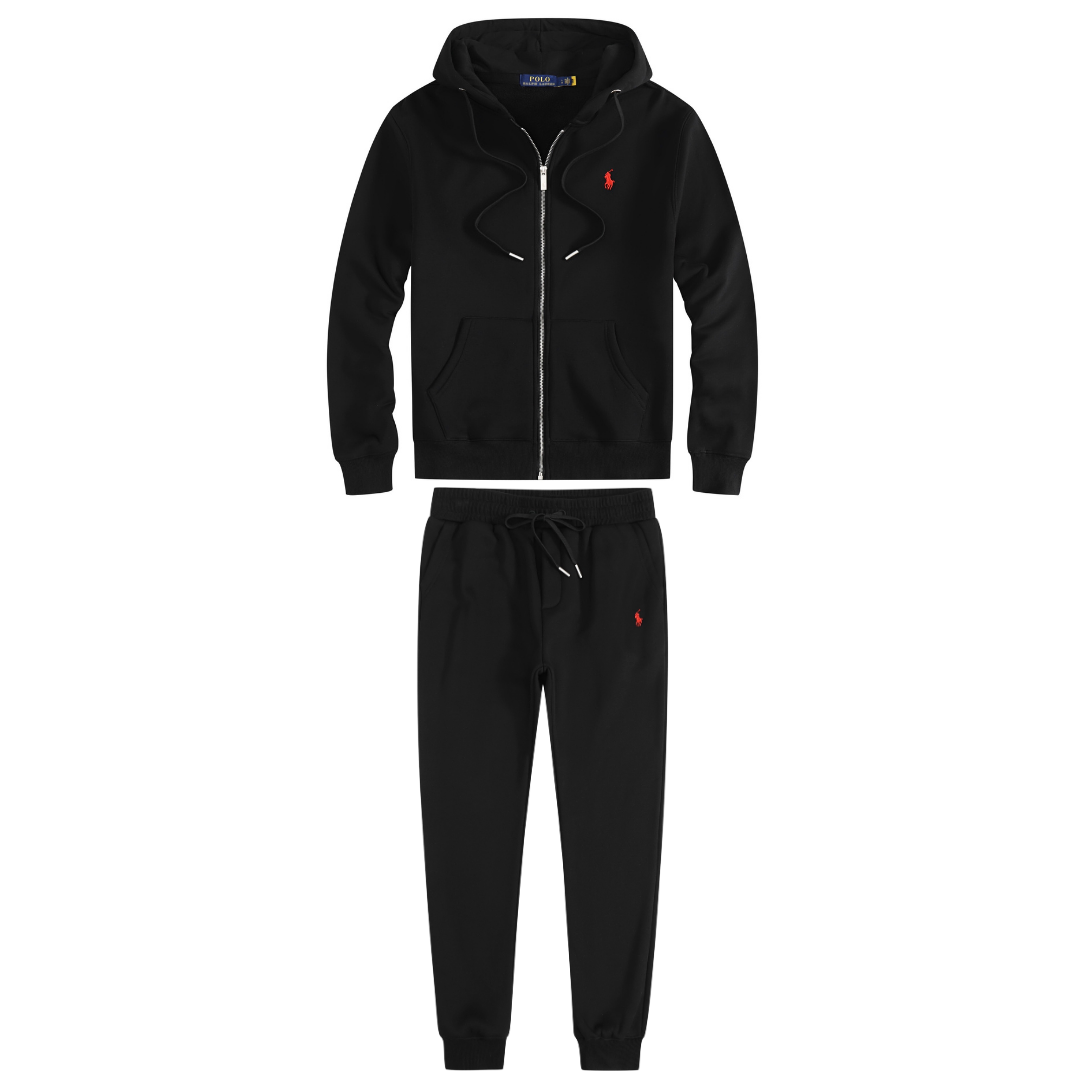 Black Red Tracksuit