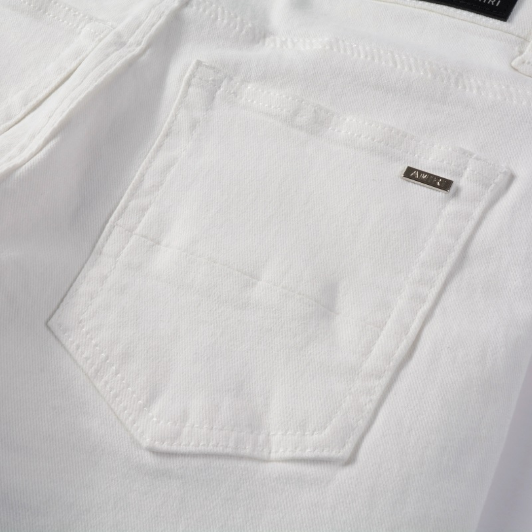 White Ripped Jeans
