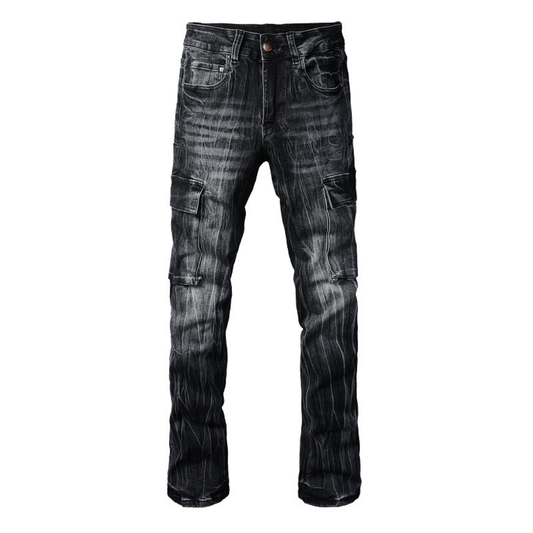 Black Flared Jeans