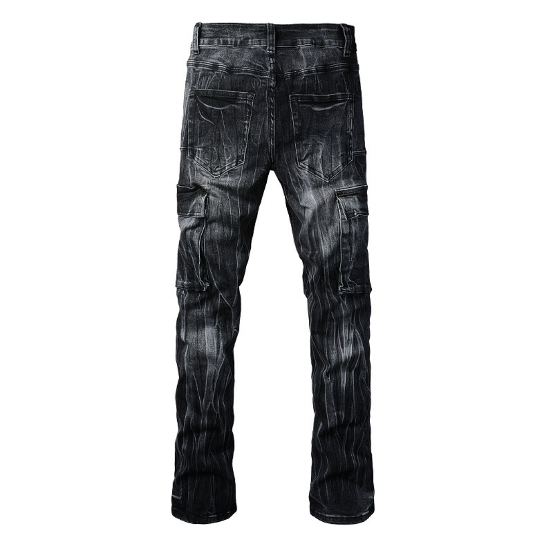 Black Flared Jeans