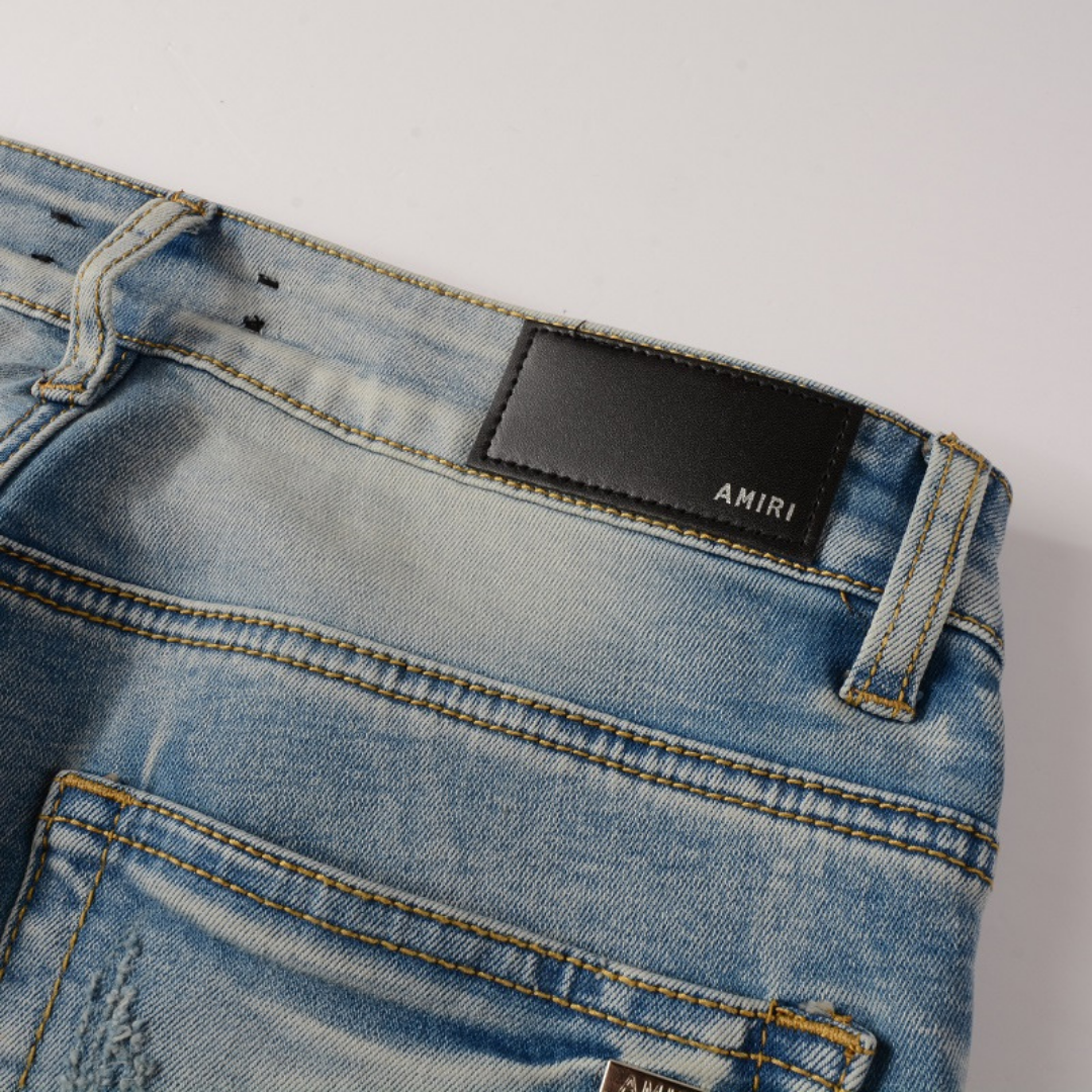 Black Patch Jeans