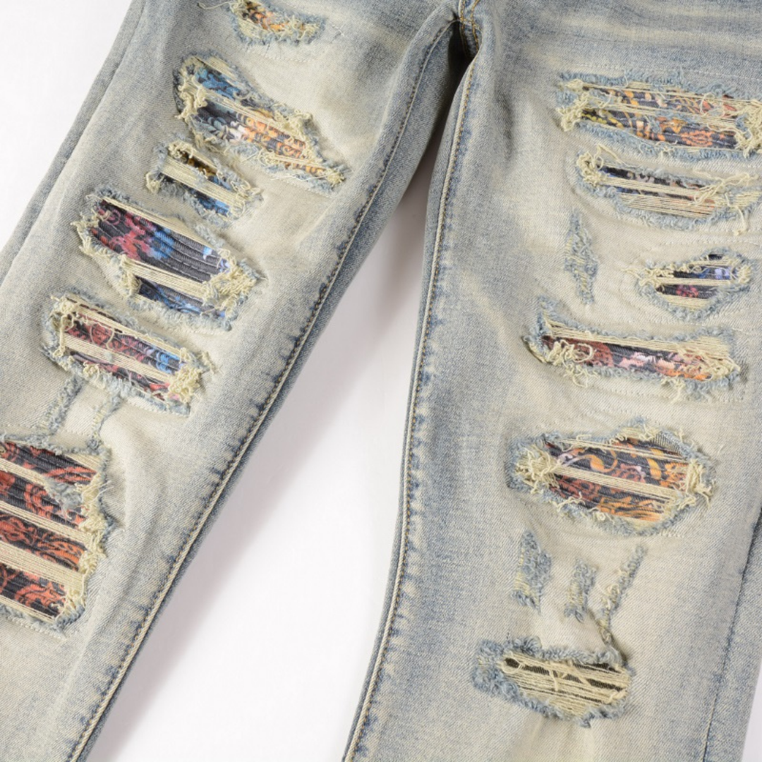 Gradient Blue Jeans