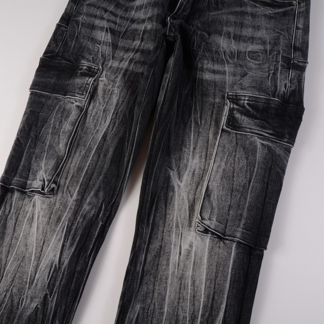 Black Flared Jeans