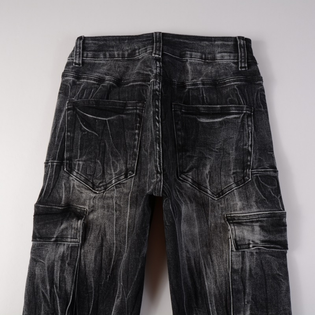 Black Flared Jeans