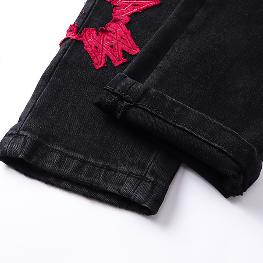 Varsity Logo Jeans