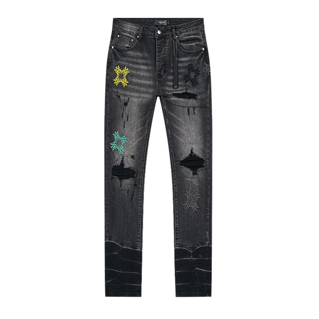 Varsity Logo Jeans