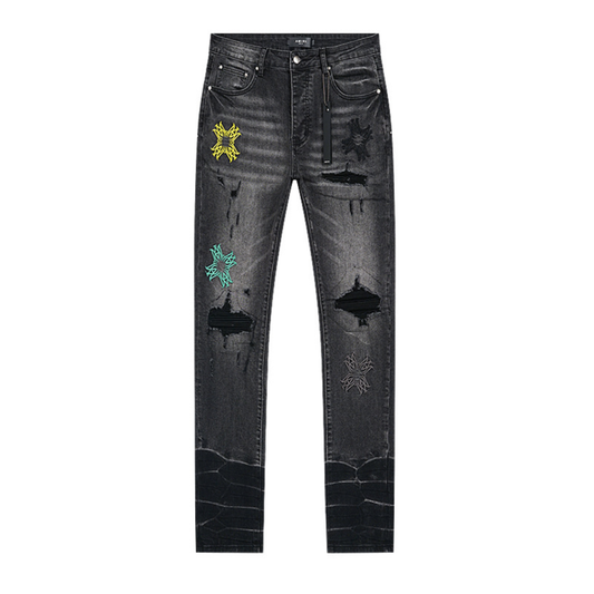 Varsity Logo Jeans