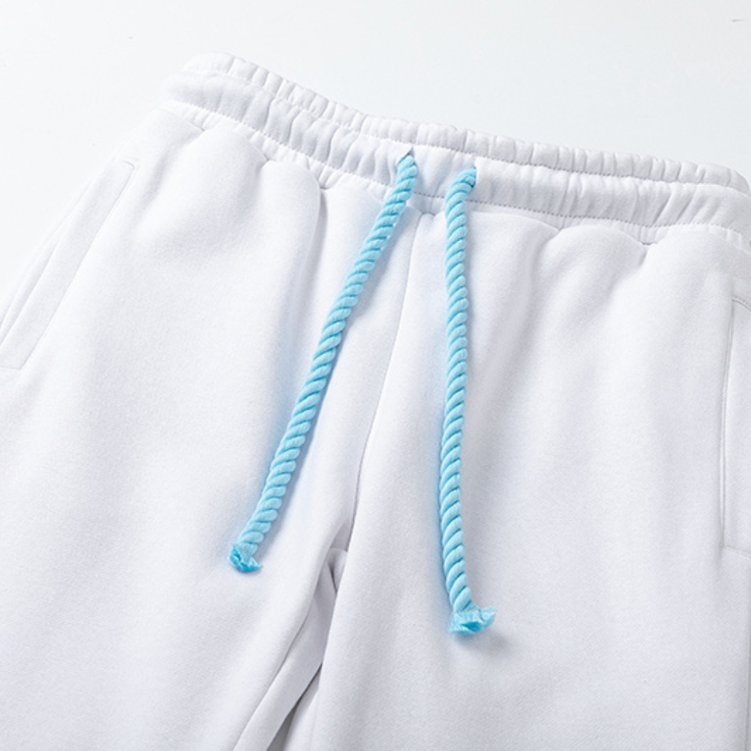 White Blue Tracksuit