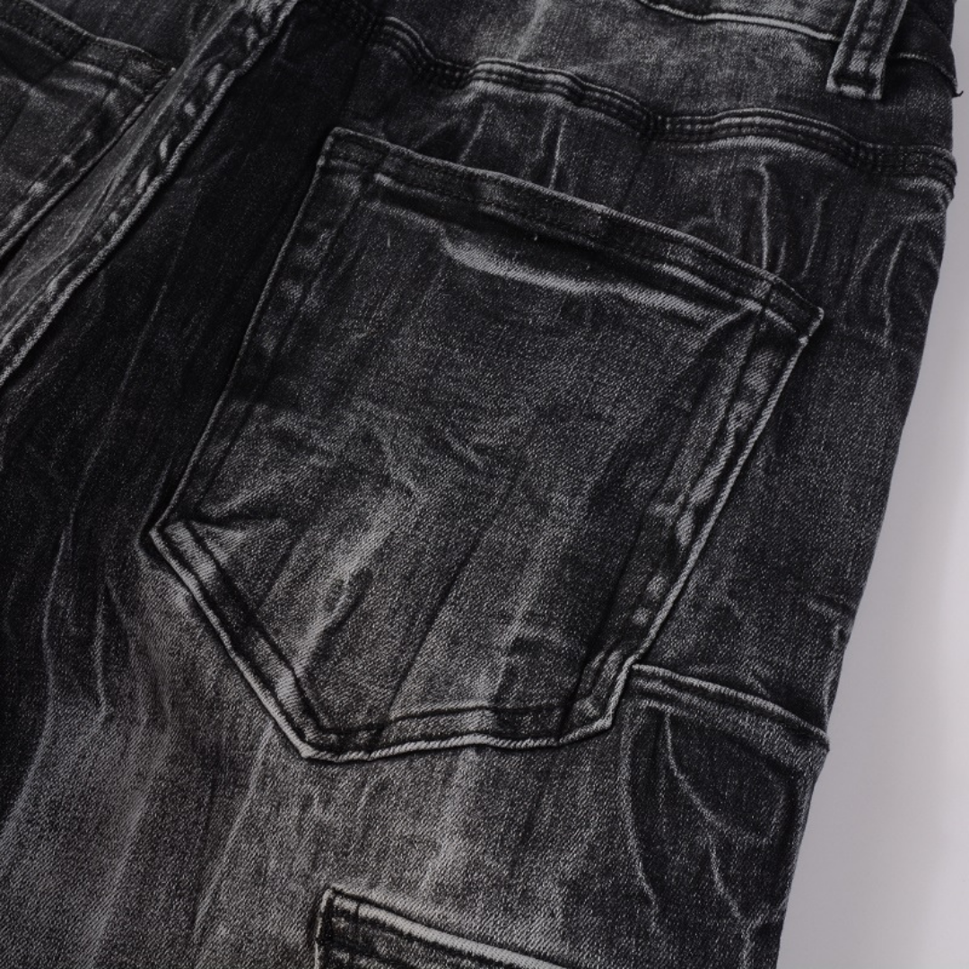 Black Flared Jeans