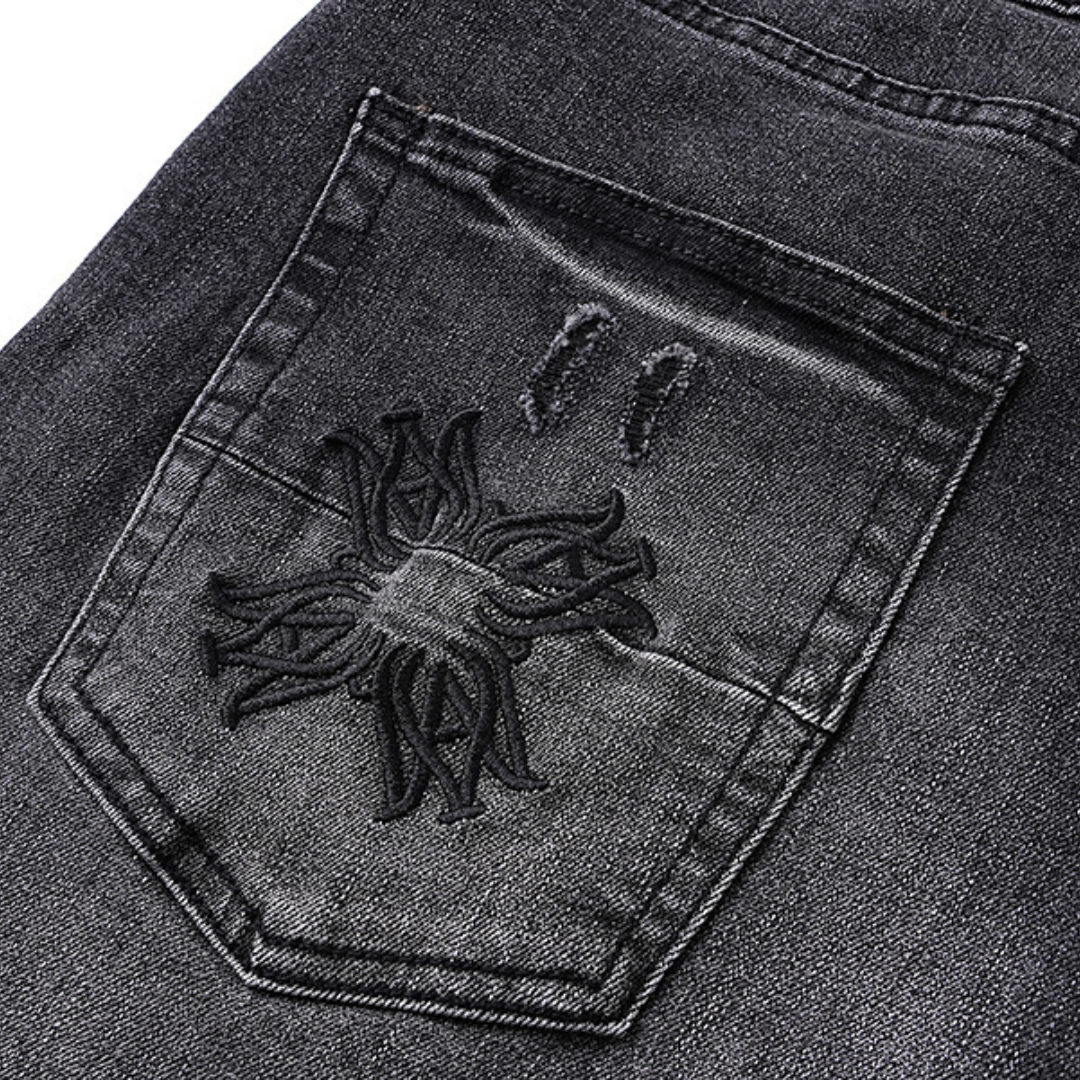 Varsity Logo Jeans