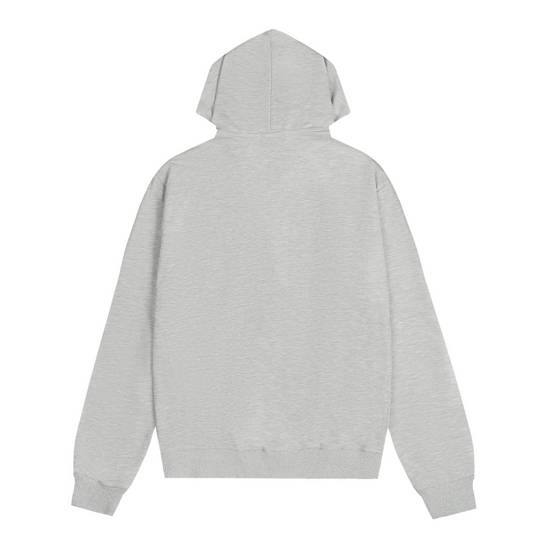 Grey Zip Hoodie