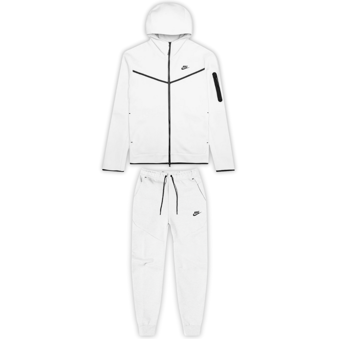 Triple White Tracksuit