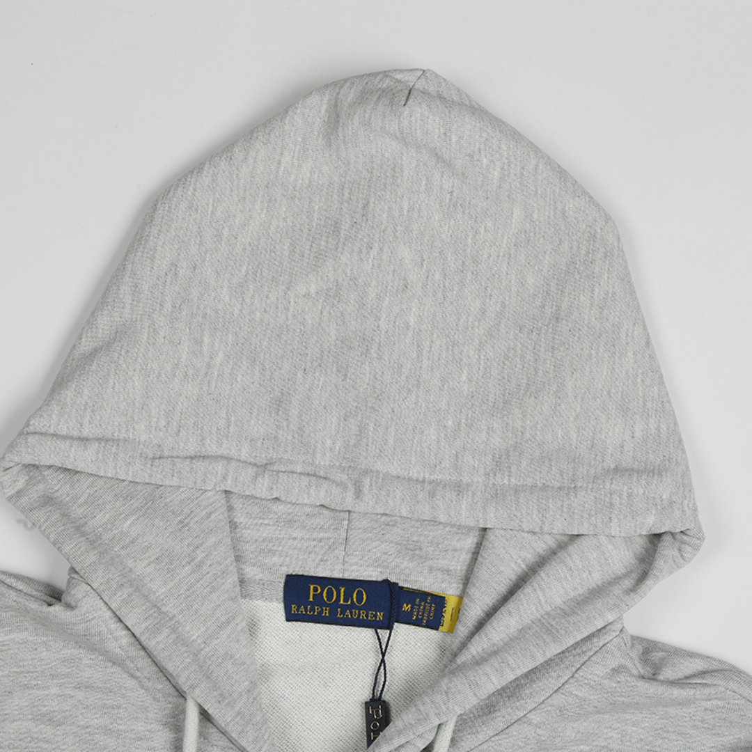 Grey Zip Hoodie
