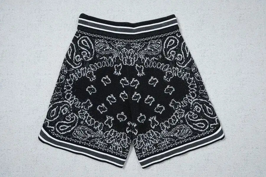 A Bandana Basketball Shorts Black