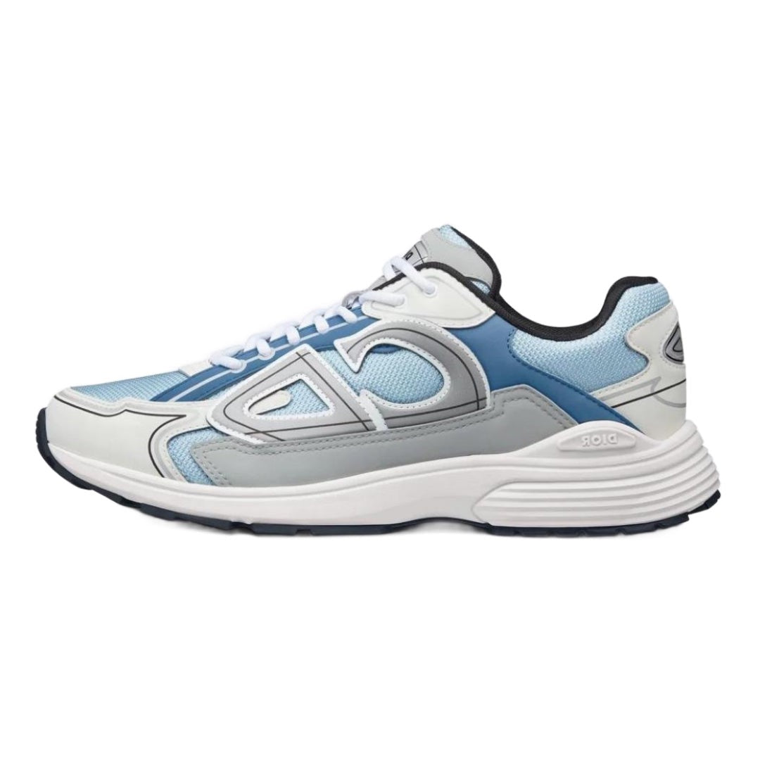 Shoes White Blue Grey