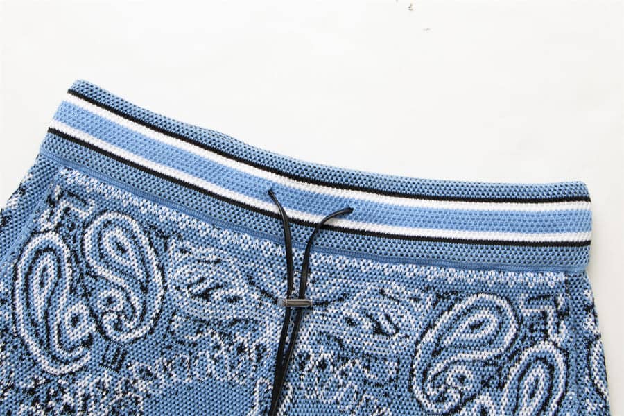A Bandana Basketball Shorts Blue