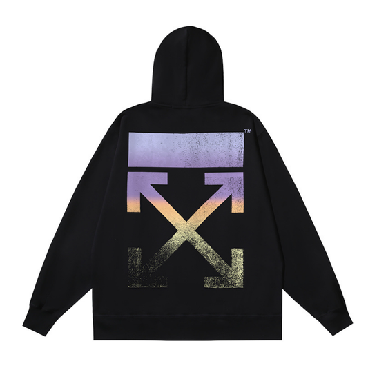 Monogram Zip Hoodie