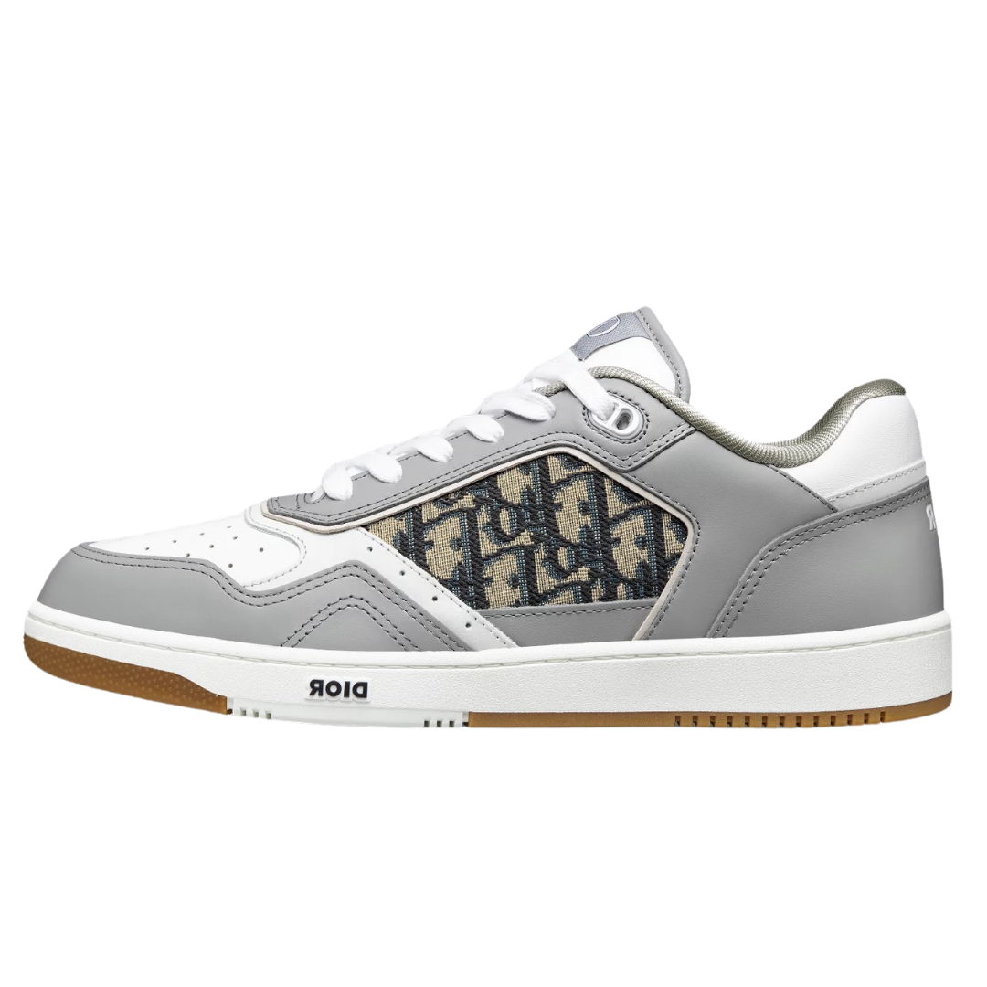 Monogram White Grey