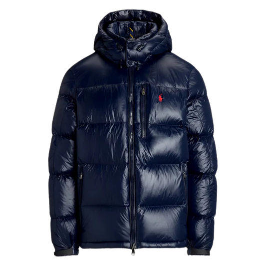 Navy Shiny Jacket