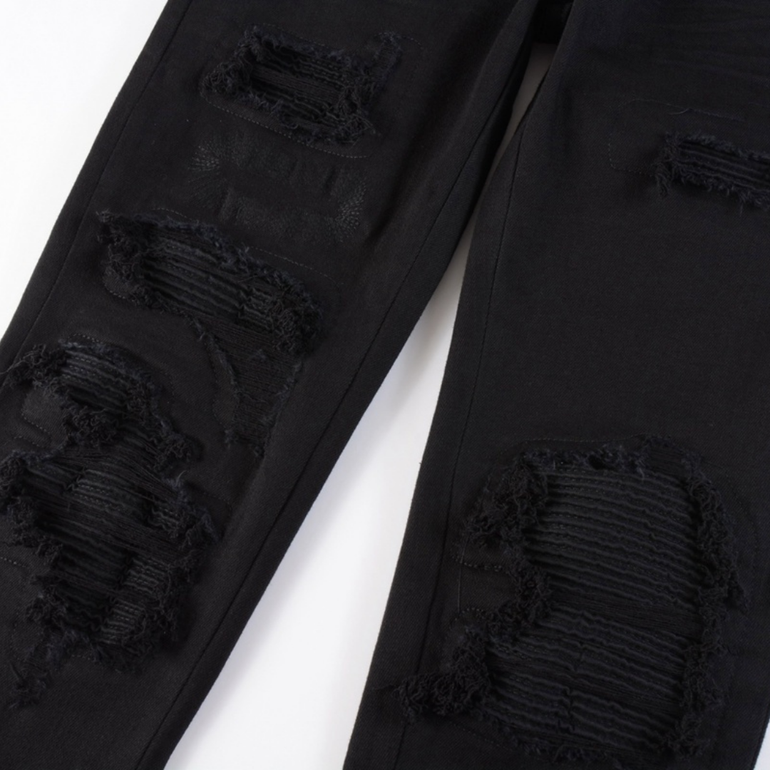 Ripped Black Jeans