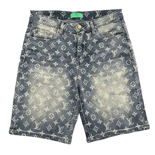 M denim shorts