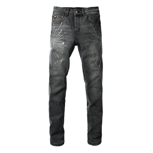 Grey Diamonds Jeans