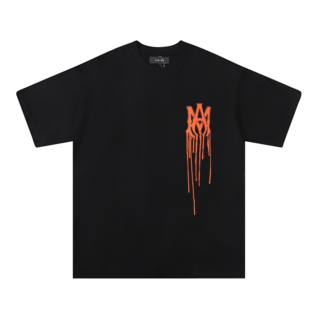 Paint Drip AM Black T-shirt