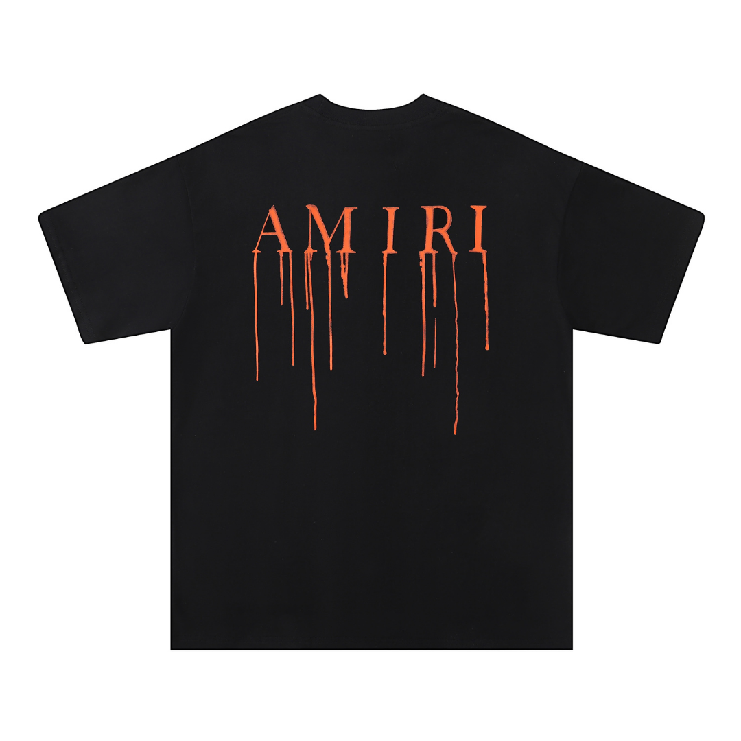 Paint Drip AM Black T-shirt
