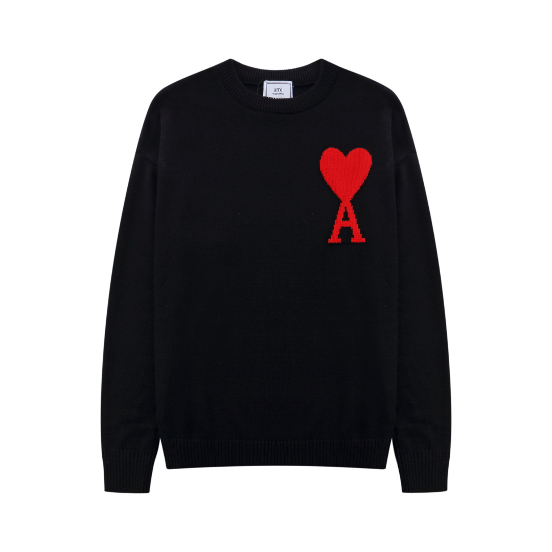 Black and red Sweater