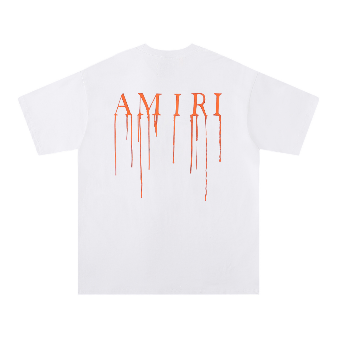 Paint Drip AM White T-shirt