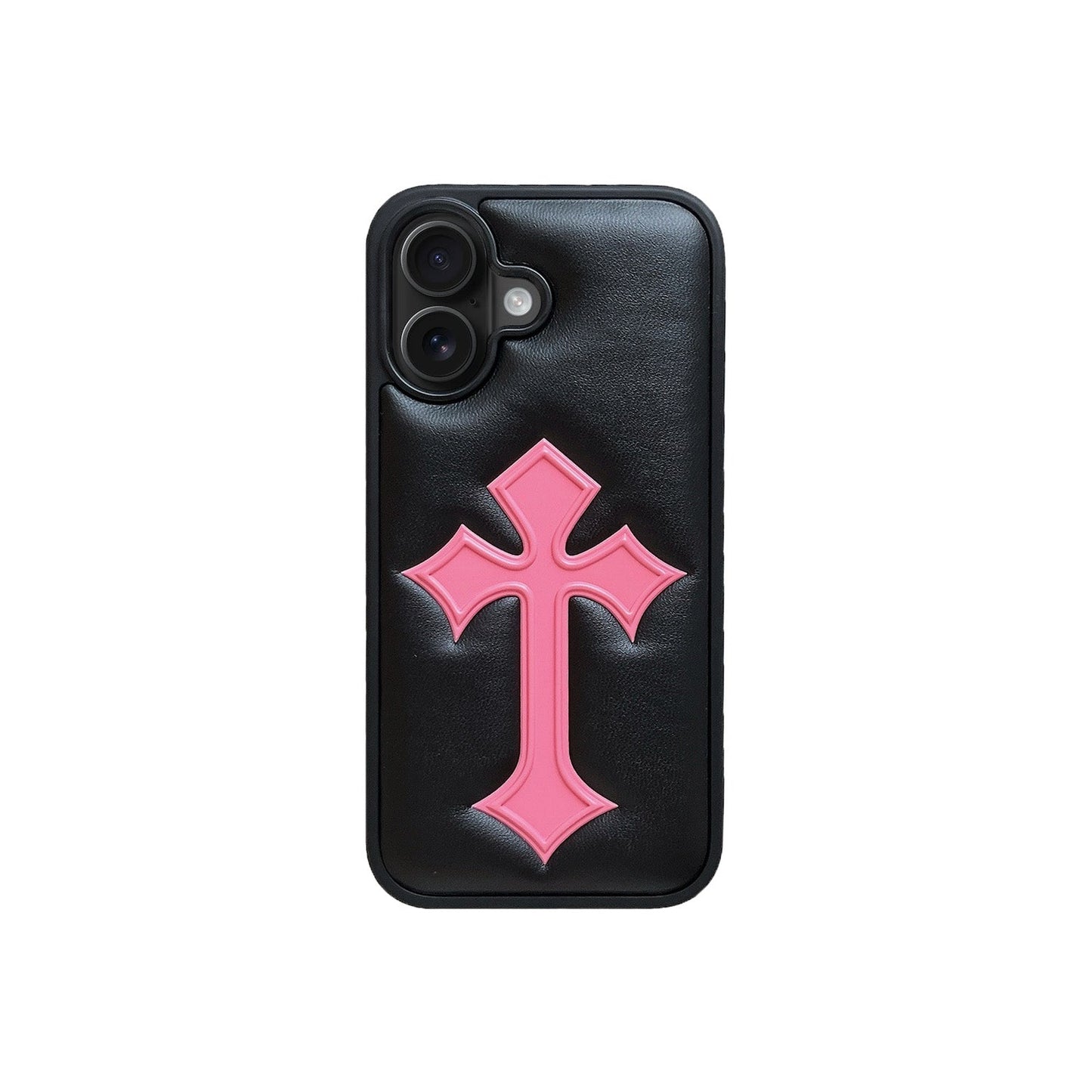 PHONE CASE HEART LEATHER