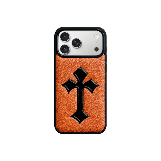 PHONE CASE HEART LEATHER